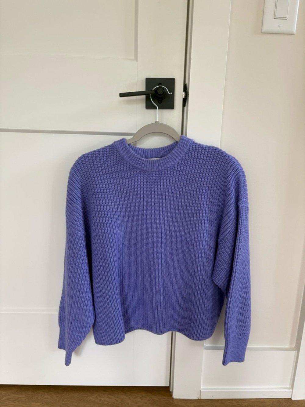 Zara purple sweater